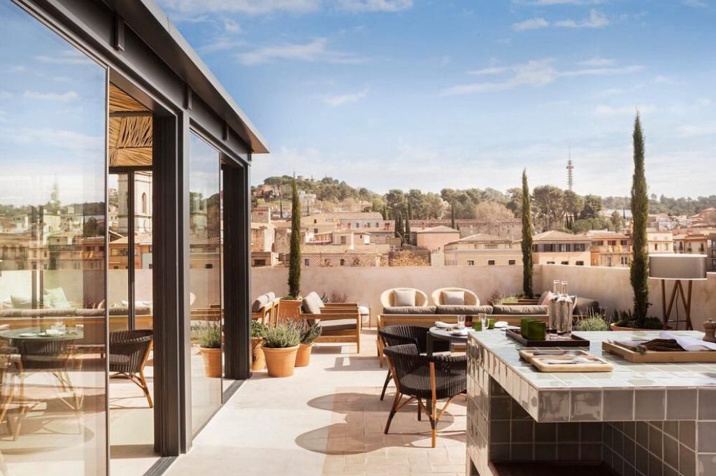 Inside the Chocolate Boutique Hotel in Spain